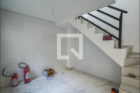 Cozinha de apartamento à venda com 2 quartos, 90m² em Parque das Nações, Santo André