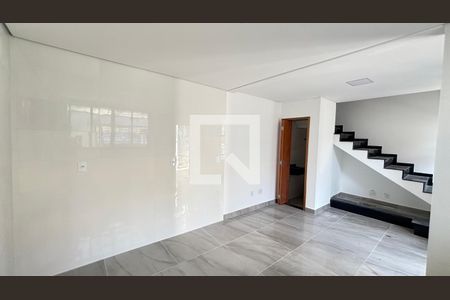 Sala/Cozinha de casa à venda com 2 quartos, 70m² em Vila Alto de Santo Andre, Santo André
