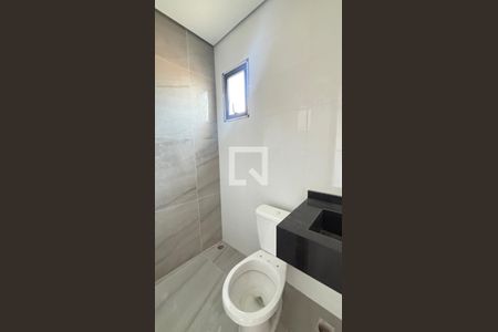 Banheiro da Suíte 2 de casa à venda com 2 quartos, 70m² em Vila Alto de Santo Andre, Santo André