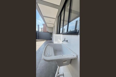 Área de Serviço de casa à venda com 2 quartos, 70m² em Vila Alto de Santo Andre, Santo André