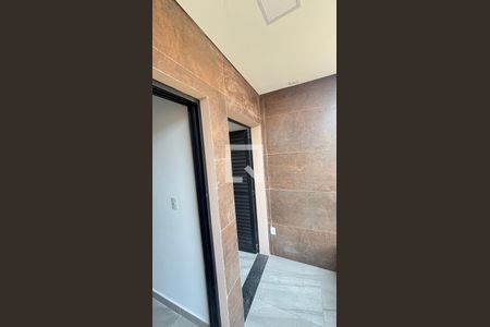 Varanda da Suíte 1 de casa à venda com 2 quartos, 70m² em Vila Alto de Santo Andre, Santo André