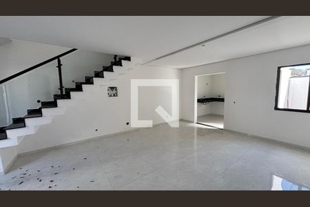 Sala de Jantar de casa à venda com 3 quartos, 95m² em Jardim Utinga, Santo André