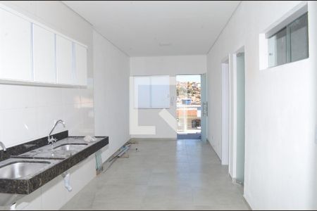 Sala/Cozinha de apartamento para alugar com 3 quartos, 70m² em Ouro Minas, Belo Horizonte