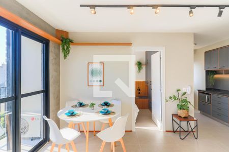 Sala de apartamento para alugar com 1 quarto, 39m² em Campo Belo, São Paulo