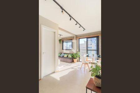 Sala de apartamento para alugar com 1 quarto, 39m² em Campo Belo, São Paulo