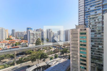 Vista da Varanda de apartamento para alugar com 1 quarto, 39m² em Campo Belo, São Paulo