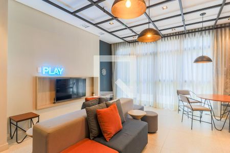 Área Comum - Coworking de apartamento para alugar com 1 quarto, 39m² em Campo Belo, São Paulo