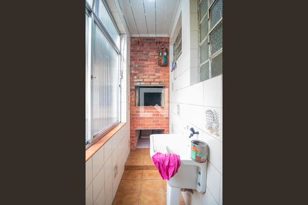 Cozinha e Área de Serviço de apartamento à venda com 3 quartos, 76m² em Centro Histórico, Porto Alegre