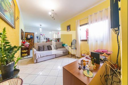 Sala de apartamento à venda com 2 quartos, 70m² em Vila Humaita, Santo André