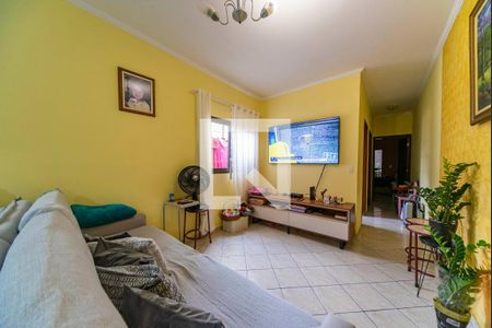 Sala de apartamento à venda com 2 quartos, 70m² em Vila Humaita, Santo André
