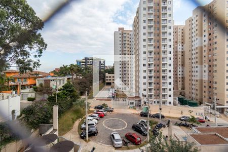Vista da Sala/Cozinha de apartamento à venda com 1 quarto, 27m² em Panamby, São Paulo