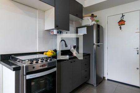Sala/Cozinha de apartamento à venda com 1 quarto, 27m² em Panamby, São Paulo