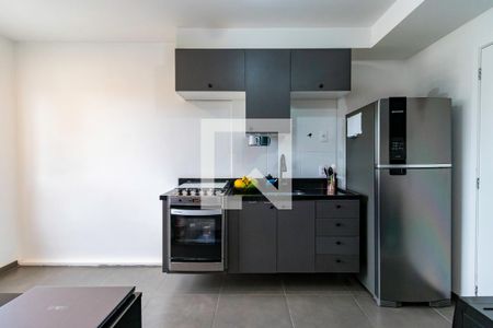 Sala/Cozinha de apartamento à venda com 1 quarto, 27m² em Panamby, São Paulo