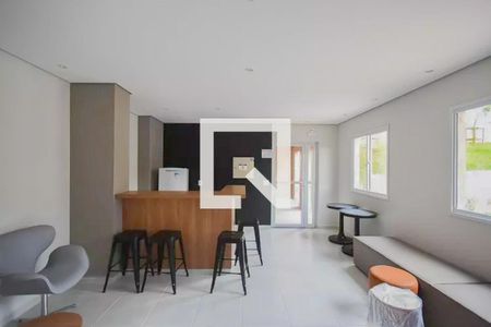 Área comum de apartamento à venda com 1 quarto, 27m² em Panamby, São Paulo