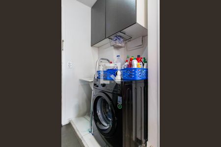 Sala/Cozinha de apartamento à venda com 1 quarto, 27m² em Panamby, São Paulo
