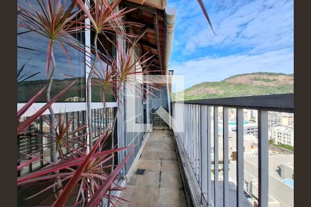 Varanda de apartamento para alugar com 3 quartos, 160m² em Botafogo, Rio de Janeiro