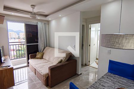 Sala de apartamento à venda com 2 quartos, 50m² em Anil, Rio de Janeiro