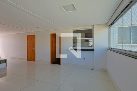 Sala de apartamento à venda com 4 quartos, 127m² em Fernão Dias, Belo Horizonte