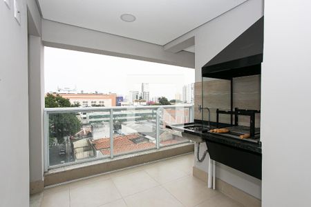 Varanda gourmet de apartamento à venda com 2 quartos, 67m² em Vila Azevedo, São Paulo