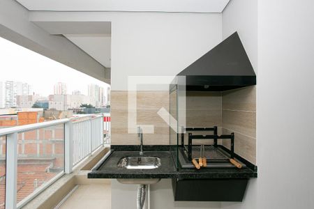 Varanda gourmet de apartamento à venda com 2 quartos, 67m² em Vila Azevedo, São Paulo