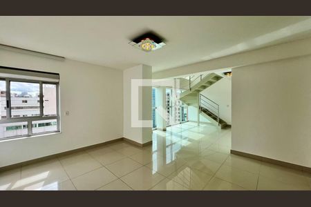 Sala de apartamento à venda com 3 quartos, 127m² em Lourdes, Belo Horizonte