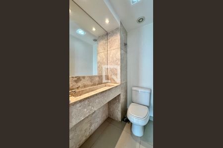 Lavabo de apartamento à venda com 3 quartos, 127m² em Lourdes, Belo Horizonte