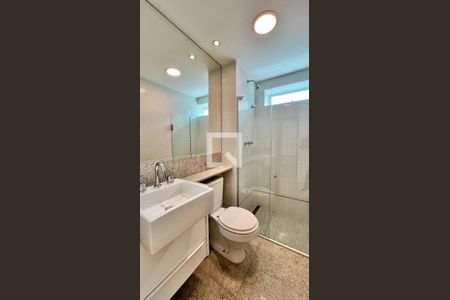Suíte Banheiro de apartamento à venda com 3 quartos, 127m² em Lourdes, Belo Horizonte