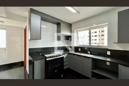 Cozinha de apartamento à venda com 3 quartos, 127m² em Lourdes, Belo Horizonte