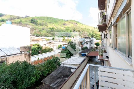 Varanda da Sala de apartamento à venda com 3 quartos, 73m² em Riachuelo, Rio de Janeiro