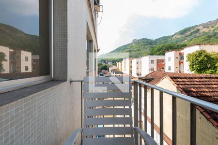 Varanda da Sala de apartamento à venda com 3 quartos, 73m² em Riachuelo, Rio de Janeiro