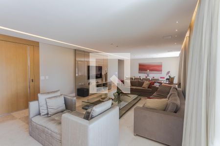 Sala de apartamento à venda com 4 quartos, 278m² em Funcionários, Belo Horizonte
