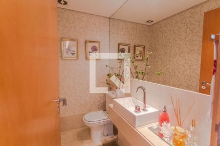 Lavabo na Sala de apartamento à venda com 4 quartos, 278m² em Funcionários, Belo Horizonte