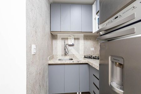 Cozinha de kitnet/studio para alugar com 1 quarto, 29m² em Centro Histórico de São Paulo, São Paulo