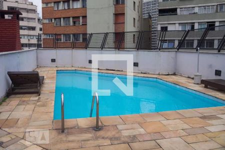 Área comum - Piscina de kitnet/studio para alugar com 1 quarto, 29m² em Centro Histórico de São Paulo, São Paulo