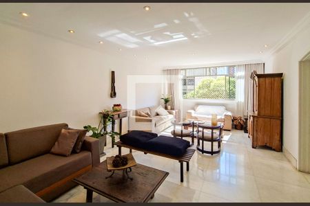 Sala de apartamento para alugar com 4 quartos, 240m² em Lourdes, Belo Horizonte