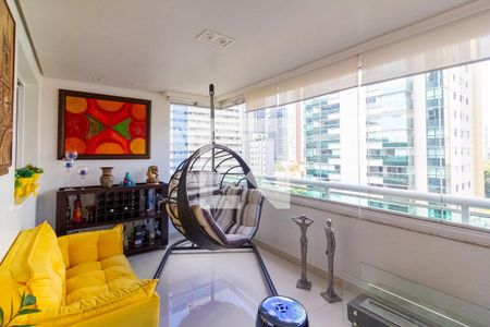 Varanda de apartamento à venda com 3 quartos, 147m² em Vila Gertrudes, São Paulo