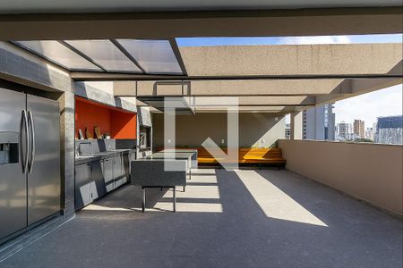 Área comum - Churrasqueira de apartamento para alugar com 1 quarto, 25m² em Barra Funda, São Paulo