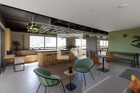 Área comum de apartamento para alugar com 1 quarto, 25m² em Barra Funda, São Paulo