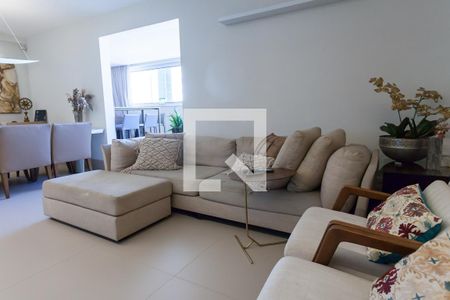 Sala  de apartamento à venda com 4 quartos, 126m² em Buritis, Belo Horizonte