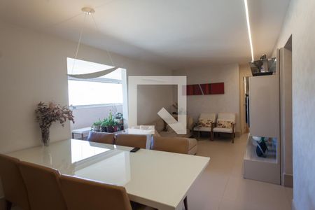 Sala  de apartamento à venda com 4 quartos, 126m² em Buritis, Belo Horizonte