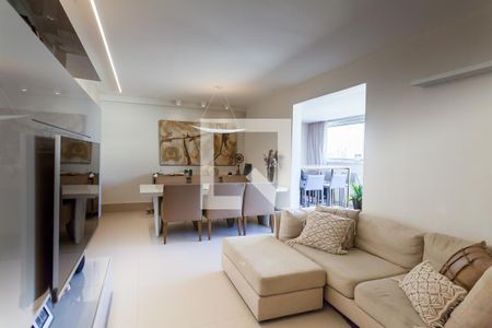Sala  de apartamento à venda com 4 quartos, 126m² em Buritis, Belo Horizonte