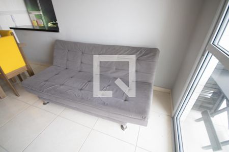 Sala/Cozinha de apartamento para alugar com 2 quartos, 73m² em Aviação, Praia Grande