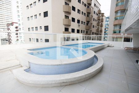 Área comum - Piscina de apartamento para alugar com 2 quartos, 73m² em Aviação, Praia Grande