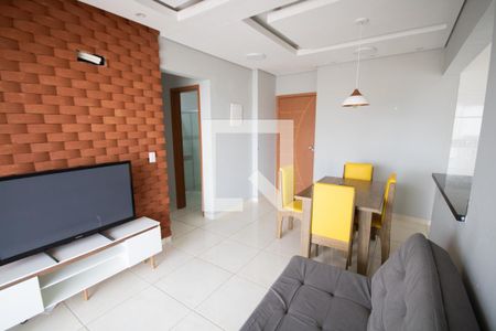 Sala/Cozinha de apartamento para alugar com 2 quartos, 73m² em Aviação, Praia Grande