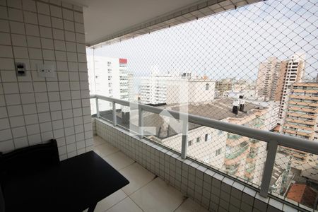 Varanda de apartamento para alugar com 2 quartos, 73m² em Aviação, Praia Grande