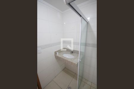 Banheiro Social de apartamento para alugar com 2 quartos, 73m² em Aviação, Praia Grande