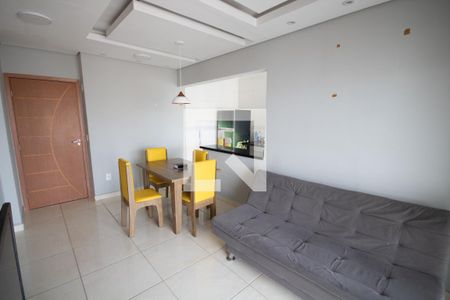 Sala/Cozinha de apartamento para alugar com 2 quartos, 73m² em Aviação, Praia Grande