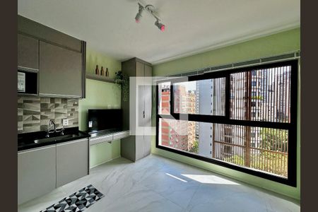 Studio de kitnet/studio para alugar com 0 quarto, 19m² em Indianópolis, São Paulo