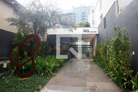 Fachada de kitnet/studio à venda com 1 quarto, 28m² em Cidade Baixa, Porto Alegre