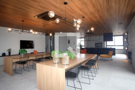 Área Comum - Salão de Festas de kitnet/studio à venda com 1 quarto, 28m² em Cidade Baixa, Porto Alegre